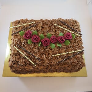 Sjokoladekake 30 personer
