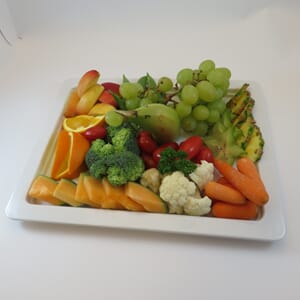 Frukt- og grønnsaksfat
